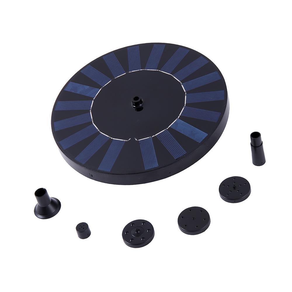 Floating Solar Fountain Water Pump - Solar Fonteinpomp 13/16/18cm Drijvend Zonnepaneel Vogelbaden