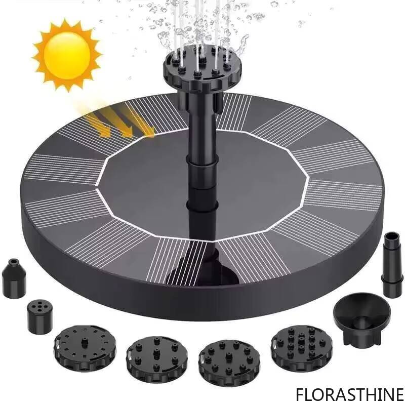 Floating Solar Fountain Water Pump - 7V 13/16cm Bewateringsset, Elektrische Pomp, Vlotterpaneel,