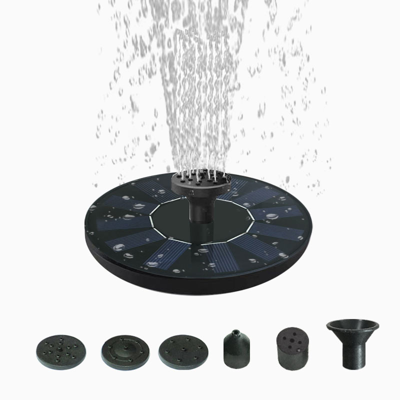 Solar Fonteinpomp 13/16/18cm D - Floating Solar Fountain Water Pump recensie en prijs