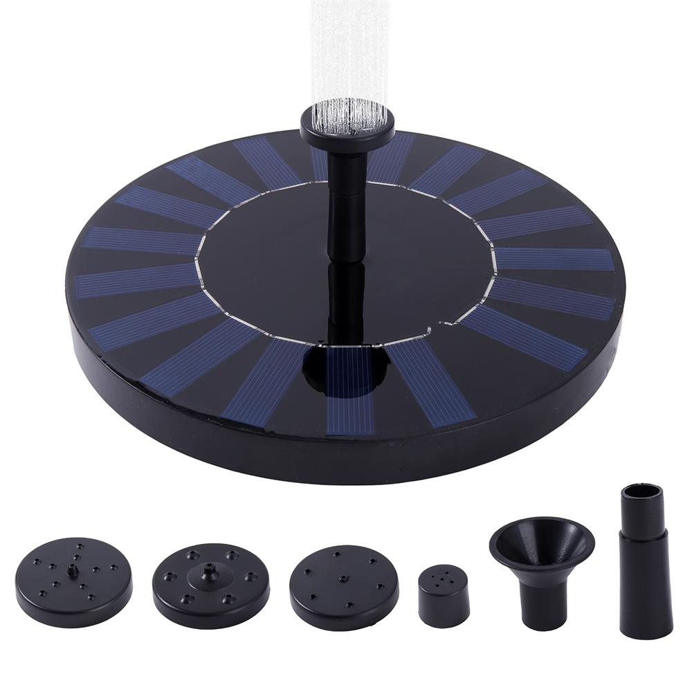 Solar Fonteinpomp 13/16/18cm D - Floating Solar Fountain Water Pump recensie en prijs