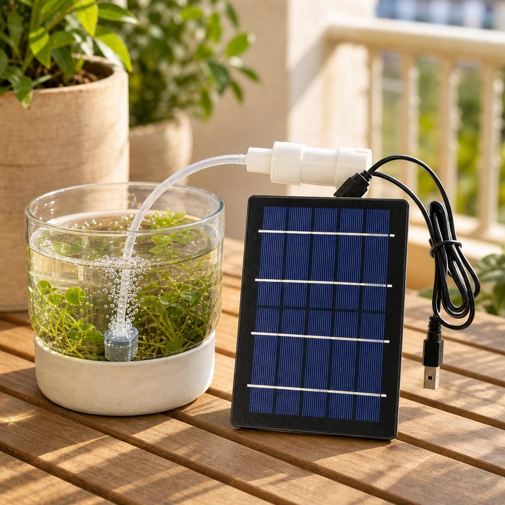 Zonne-aangedreven luchtpomp aq - Solar Pond Aerator Oxygen Pump recensie en prijs