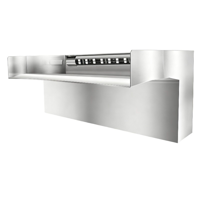 RVS 304 watervaluitlaat, overl - Waterfall Spillway Stainless Steel Weir recensie en prijs
