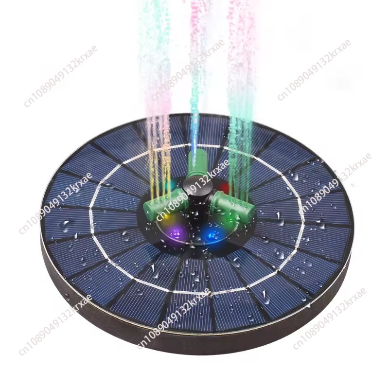 1.4/2.5/3.5/4/6W Zonnefontein  - Floating Solar Fountain Water Pump recensie en prijs
