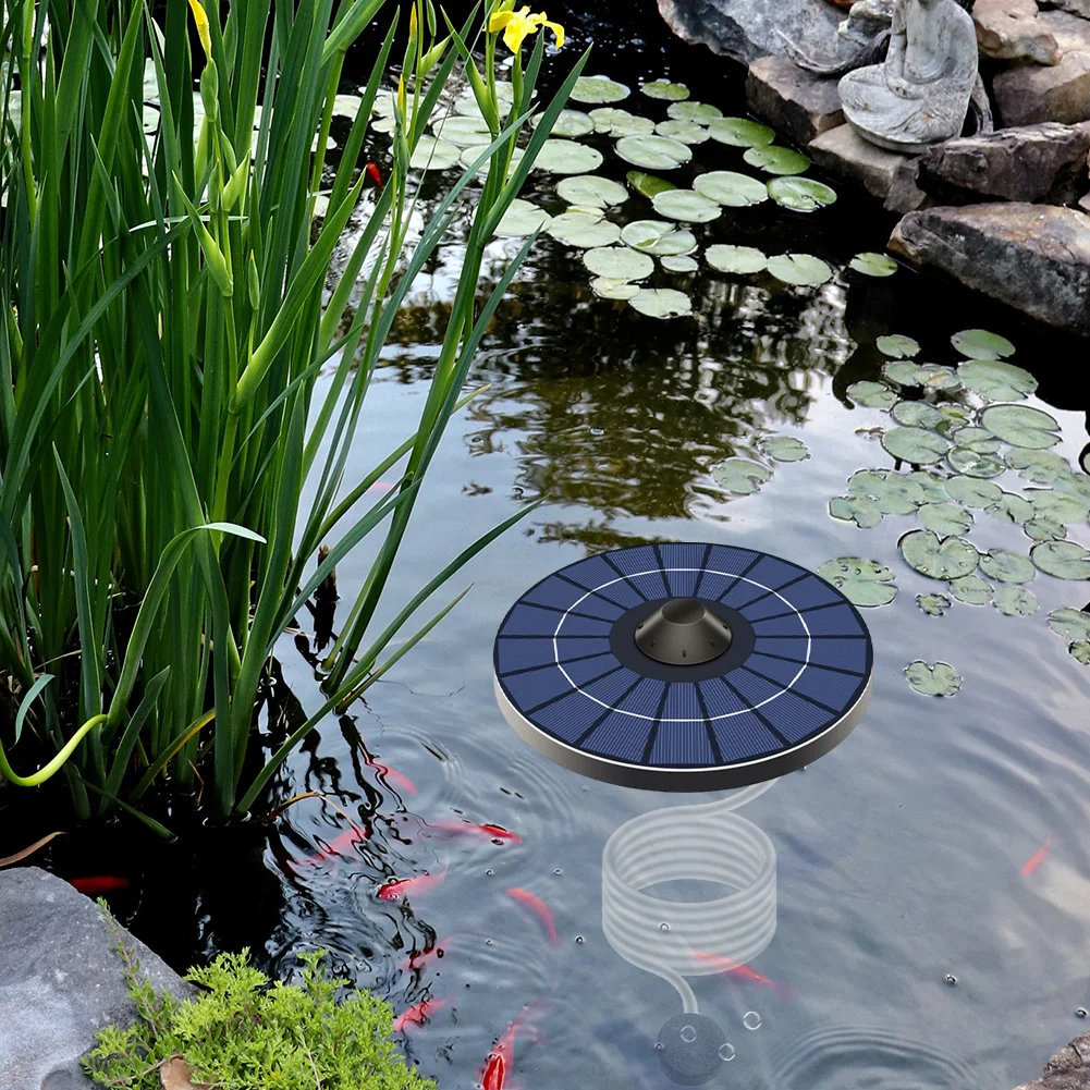 Solar Drijvende Vijver Belucht - Solar Pond Aerator Oxygen Pump recensie en prijs