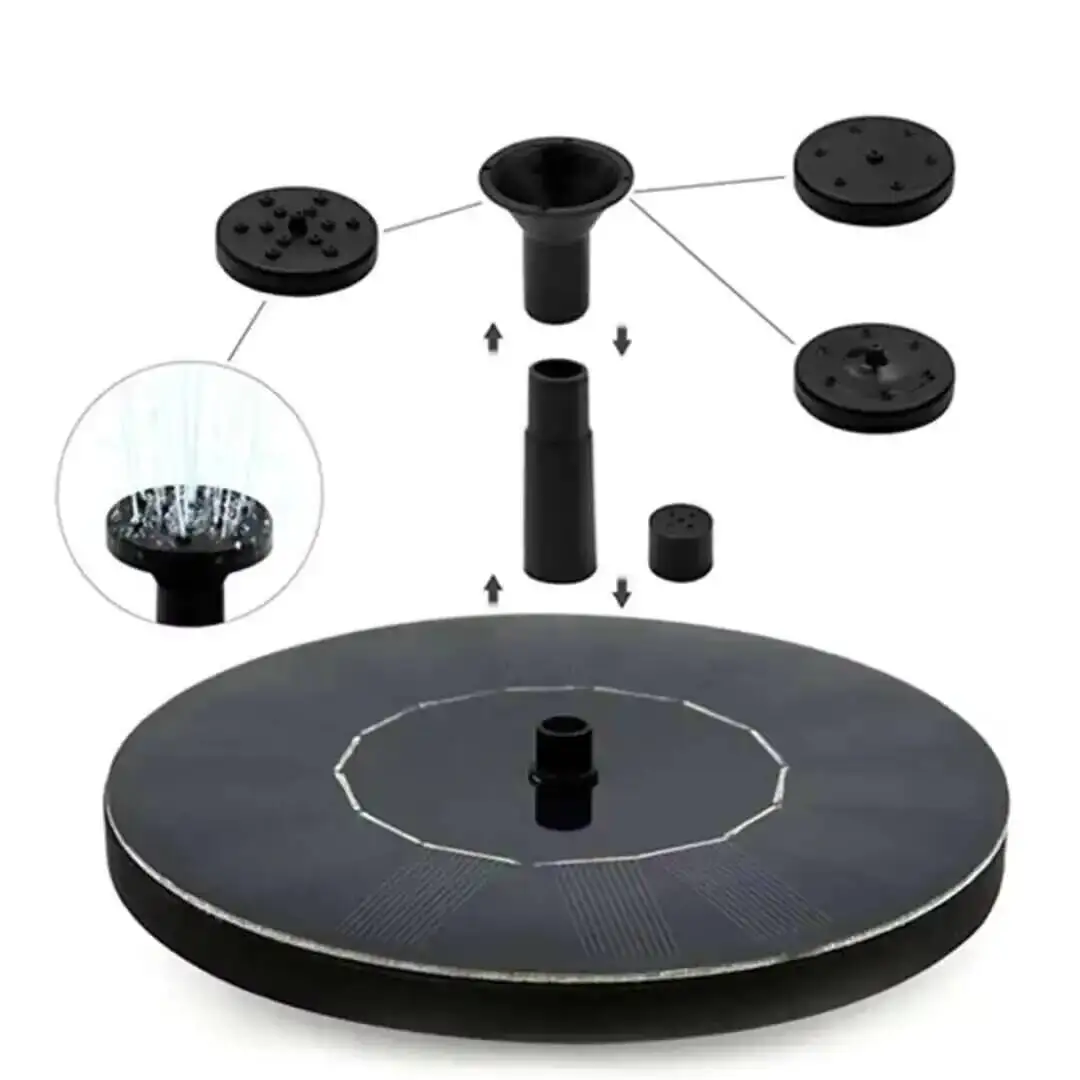 7V 13/16cm Bewateringsset, Ele - Floating Solar Fountain Water Pump recensie en prijs