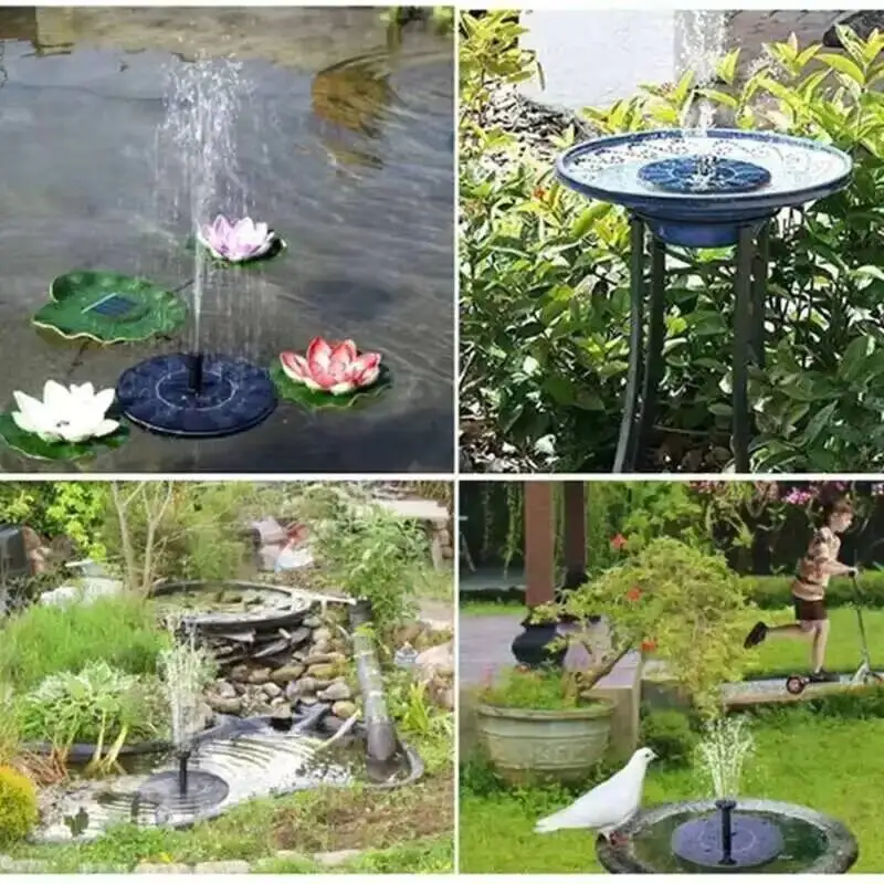 7V 13/16cm Bewateringsset, Ele - Floating Solar Fountain Water Pump recensie en prijs