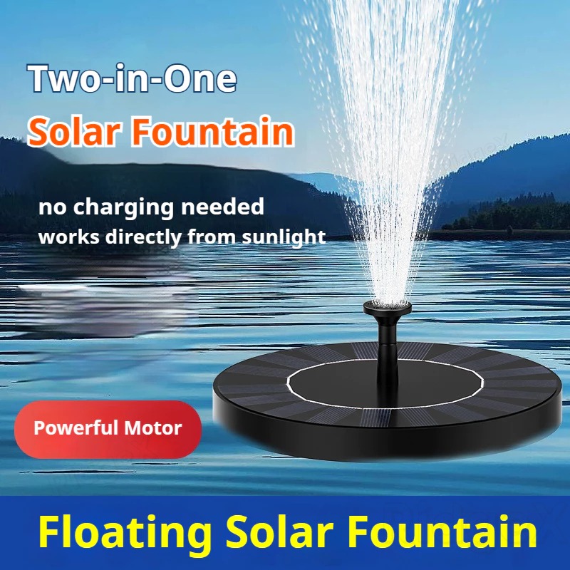 Zonnefonteinpomp, 13cm |   Dri - Floating Solar Fountain Water Pump recensie en prijs
