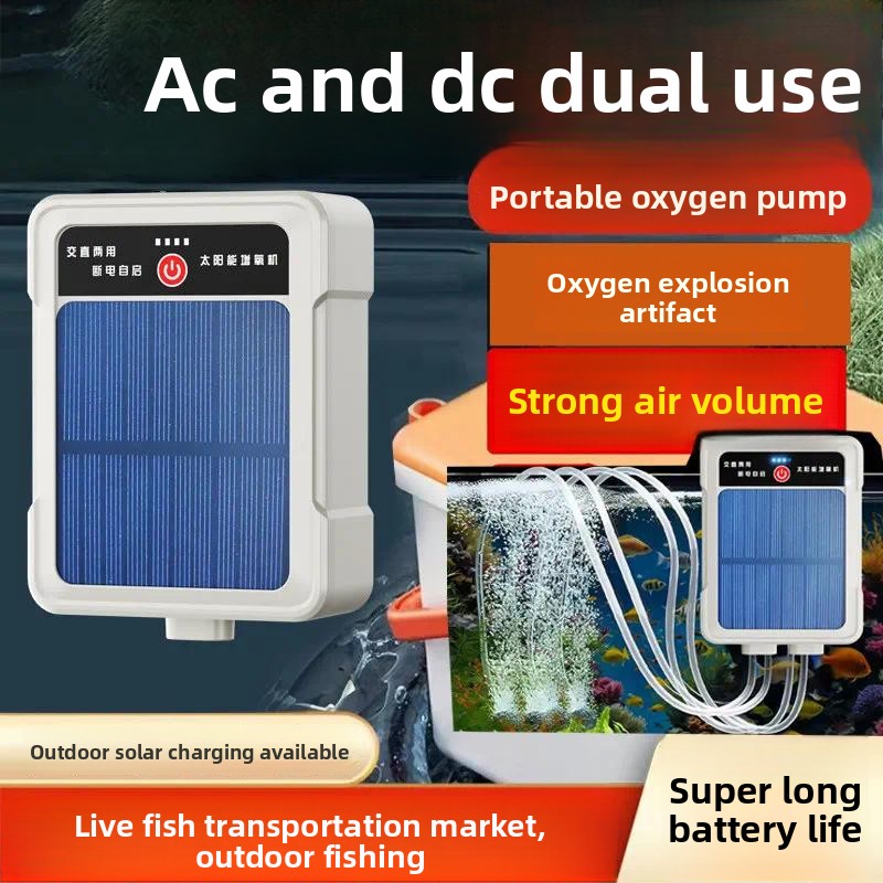 Oplaadbare zuurstofpomp voor a - Solar Pond Aerator Oxygen Pump recensie en prijs
