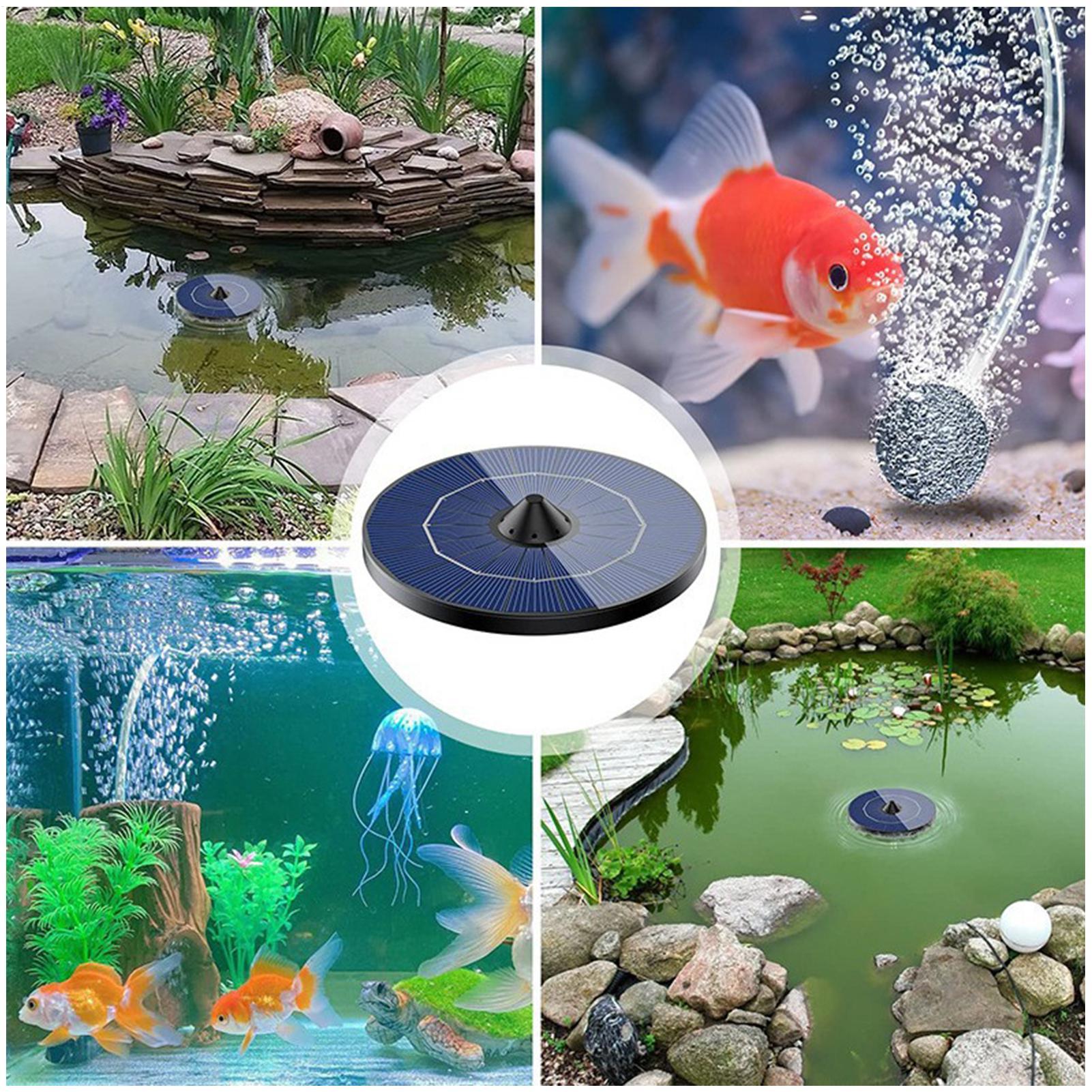 Zonne-aangedreven vijverbeluch - Solar Pond Aerator Oxygen Pump recensie en prijs