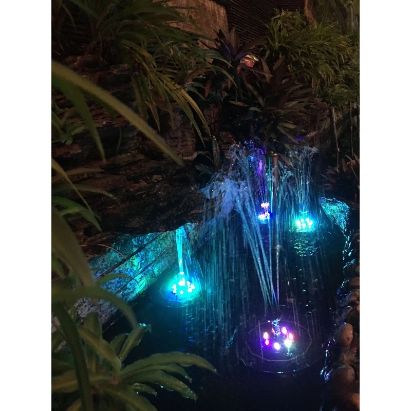 Zonne-waterfontein, vijverfont - Floating Solar Fountain Water Pump recensie en prijs