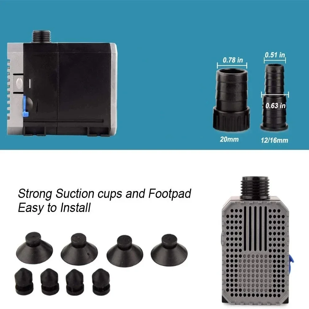 Ultrastille, onderwateraquariu - Submersible Pond Pump 5000L H recensie en prijs