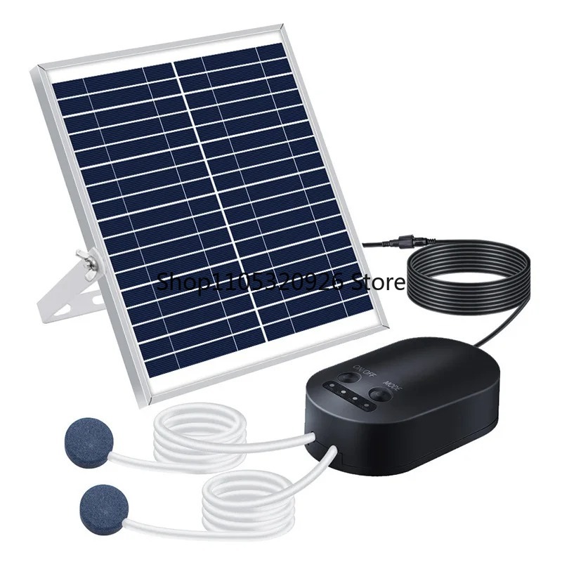 15W Zonne-aangedreven luchtpom - Solar Pond Aerator Oxygen Pump recensie en prijs