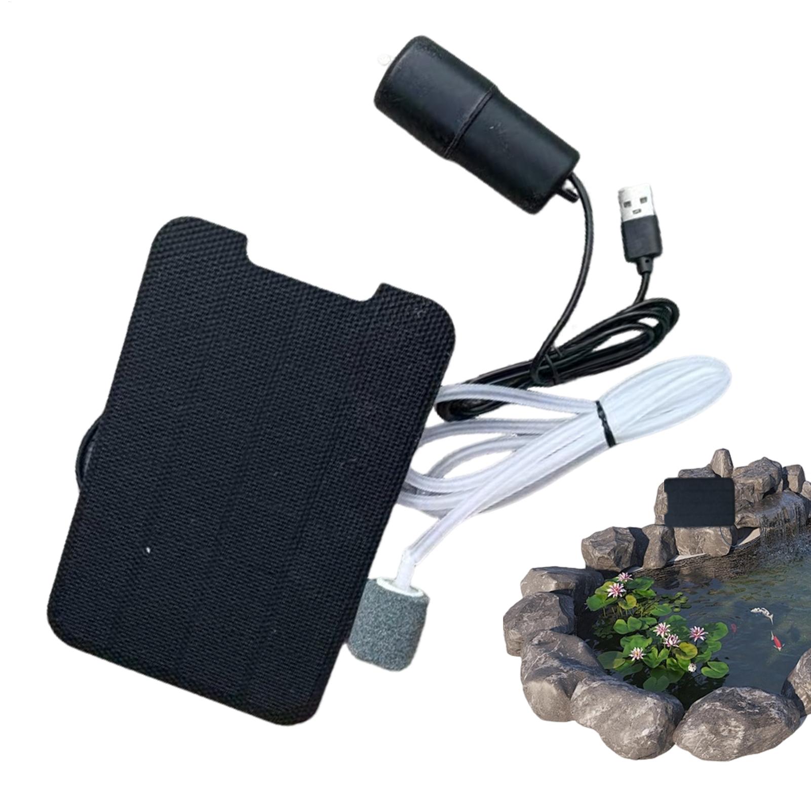 Zonne-aangedreven vijverbeluch - Solar Pond Aerator Oxygen Pump recensie en prijs