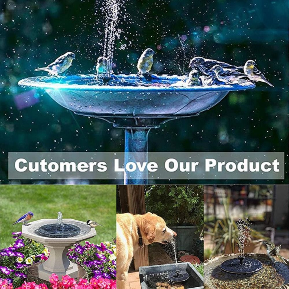 Energiebesparende zonnefontein - Floating Solar Fountain Water Pump recensie en prijs