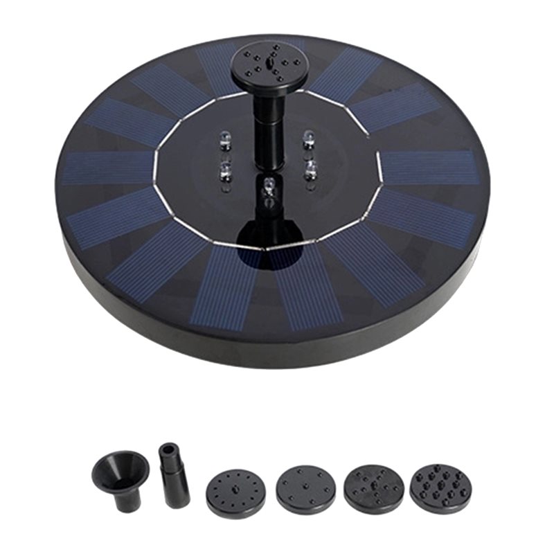 B08B-Zonnefontein zonder batte - Floating Solar Fountain Water Pump recensie en prijs