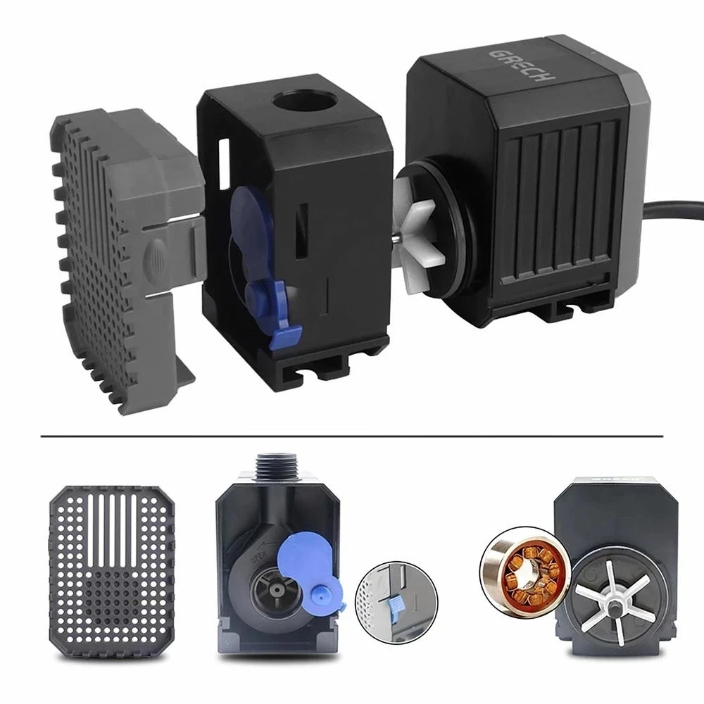CN Plug Ultrastille aquariumwa - Submersible Pond Pump 5000L H recensie en prijs