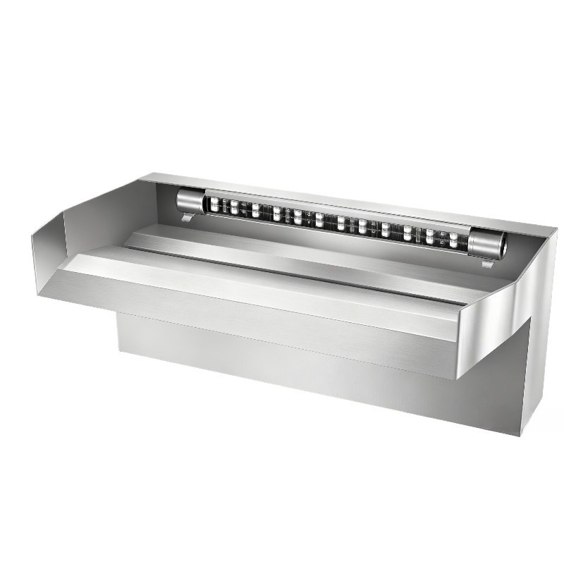 Roestvrij staal 304 watervalui - Waterfall Spillway Stainless Steel Weir recensie en prijs
