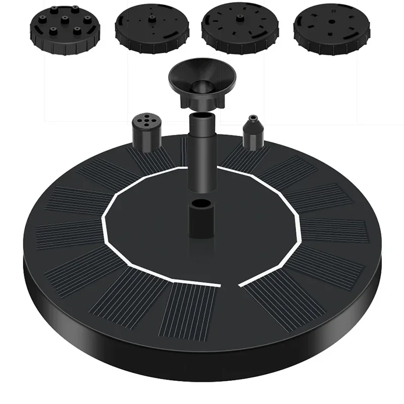Zonne-energie waterpomp met LE - Floating Solar Fountain Water Pump recensie en prijs